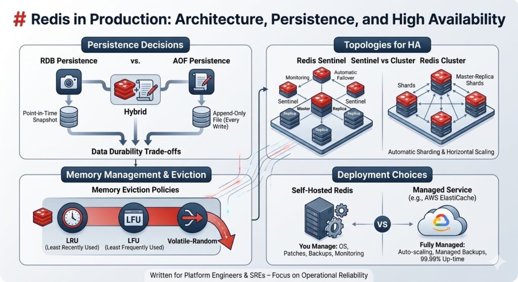 Redis in Production: Persistence, Replication, and HA Guide